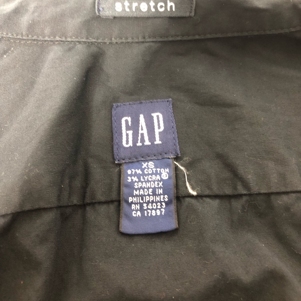 Gap Black Button Down - image 3